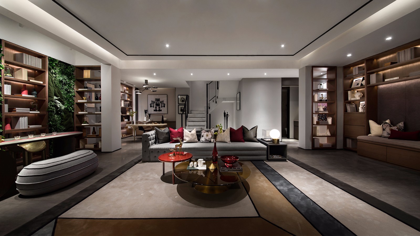 金科御临河合院别墅  北京纳沃佩思艺术设计-9