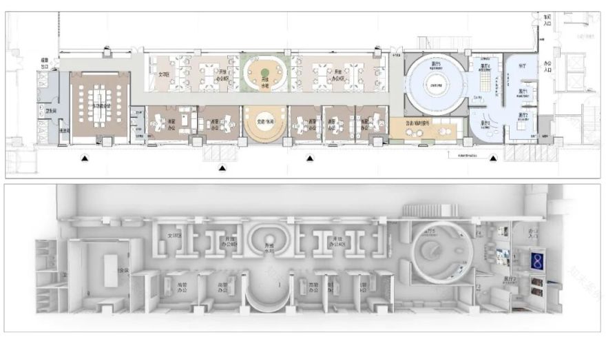 上海科技企业办公与展厅室内丨中国上海丨在野川行-7