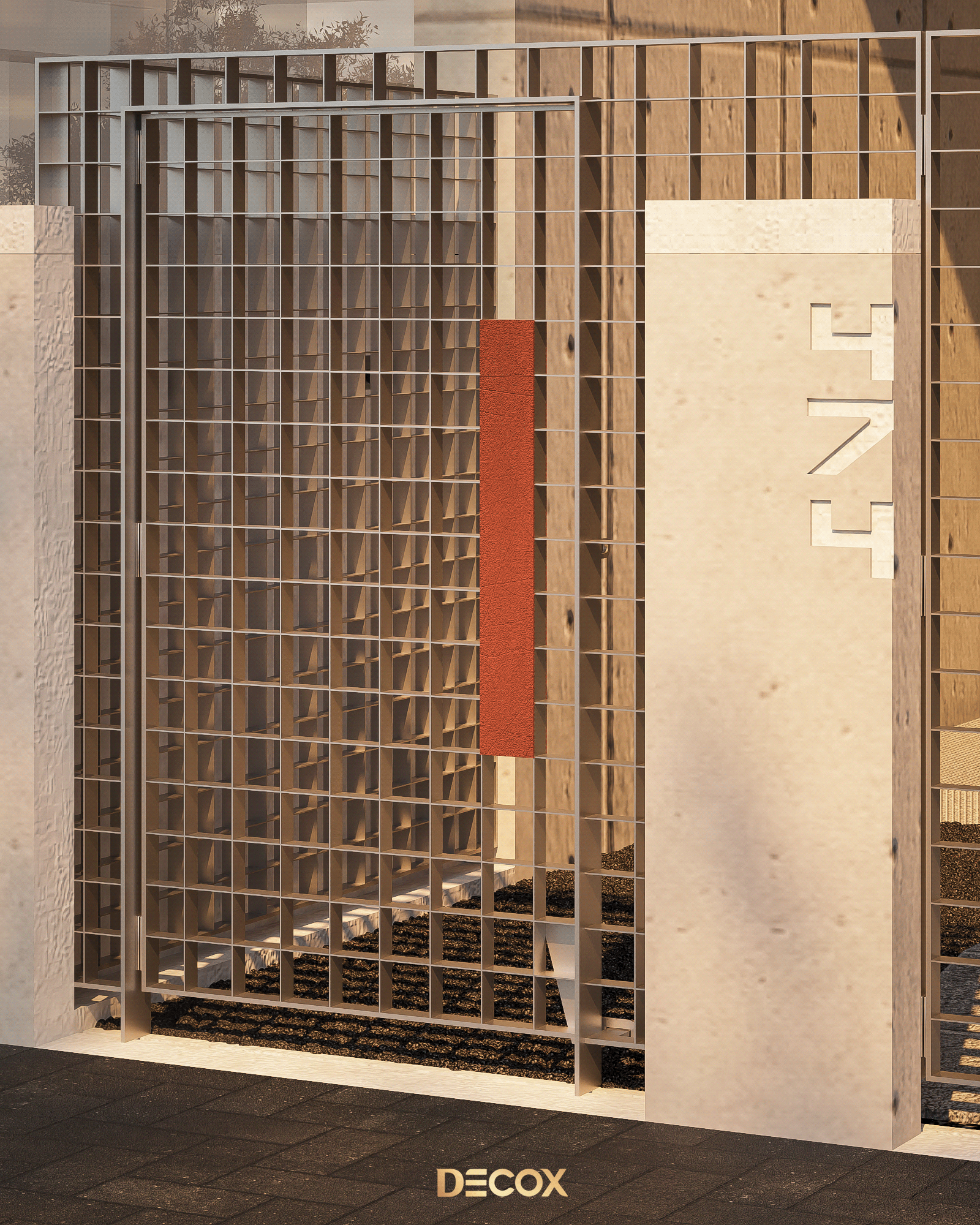 Render Vray+Chaos vantage Villa 12 (at Decox)-14