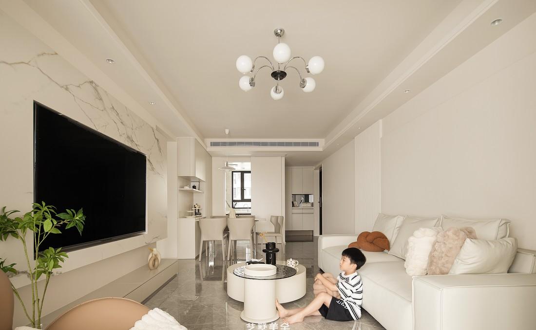 合肥·昆仑御奶油风住宅设计丨中国合肥-10