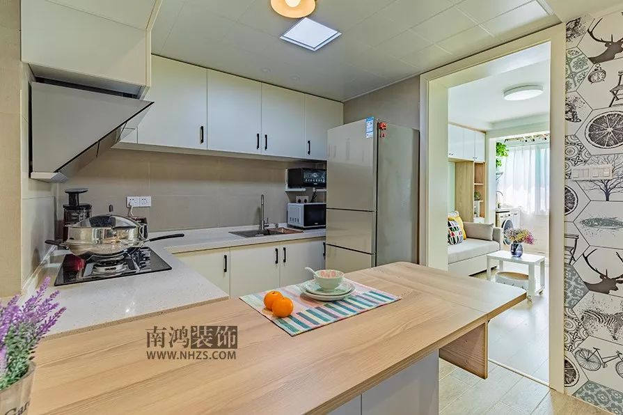 46㎡老房的原木风改造 | 小户型收纳空间的定制艺术-43