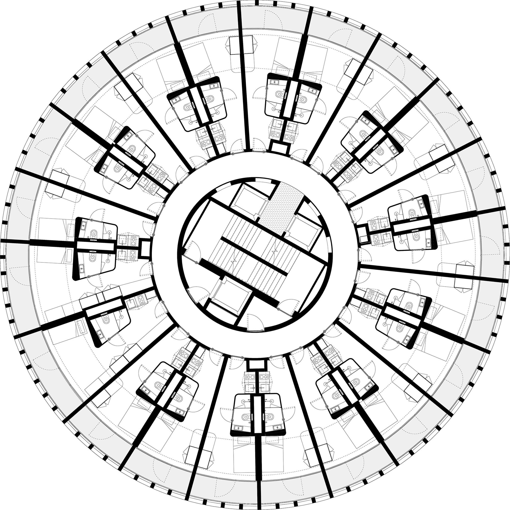 HOSO 学生公寓大楼丨葡萄牙波尔图丨OODA-17