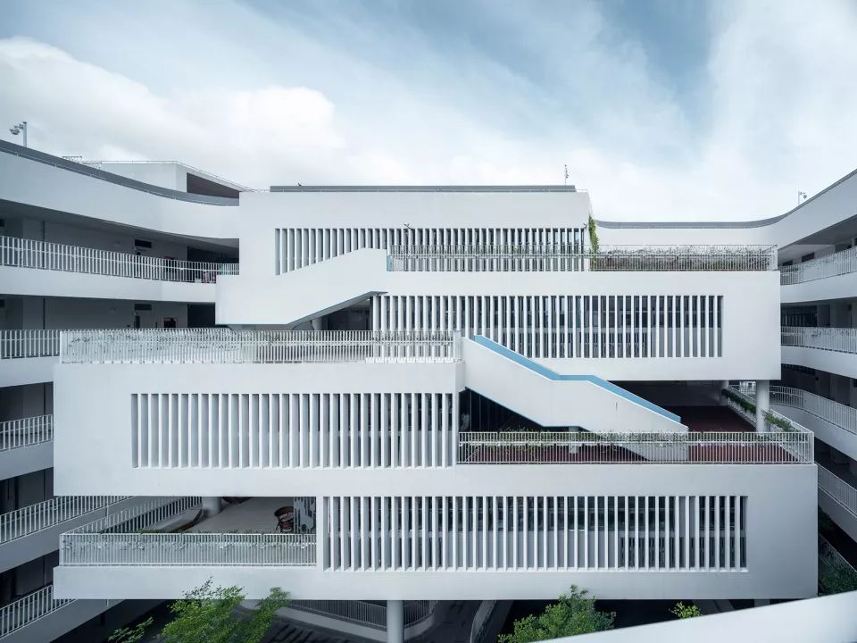 深圳前海三小(荔湾小学)- 高容高密校园的立体空间营造-49