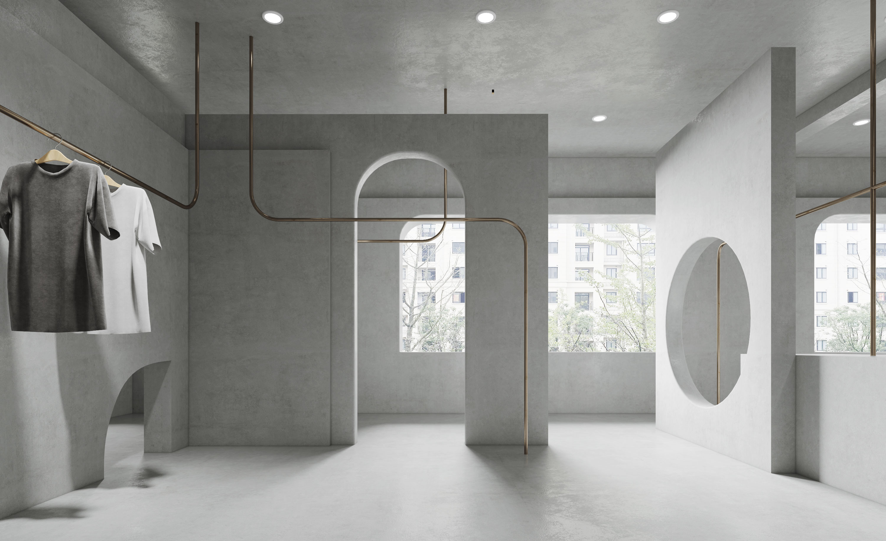 VRay5.0大师级渲染—服装展厅-1