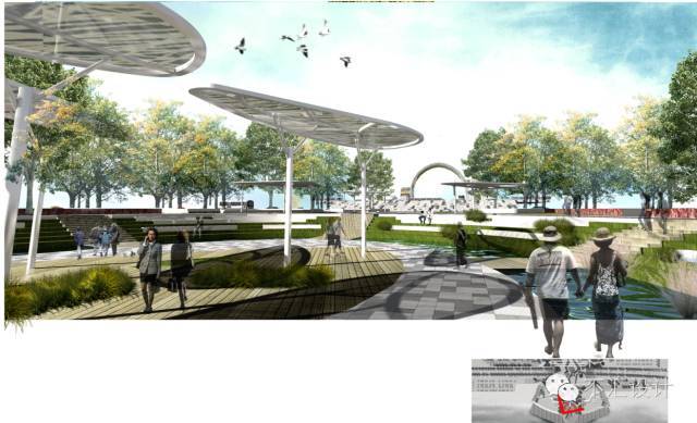 【奥斯汀作品】3年时间修改了10轮以上,南昌九龙湖公园主入口区设计过程首次曝光-23