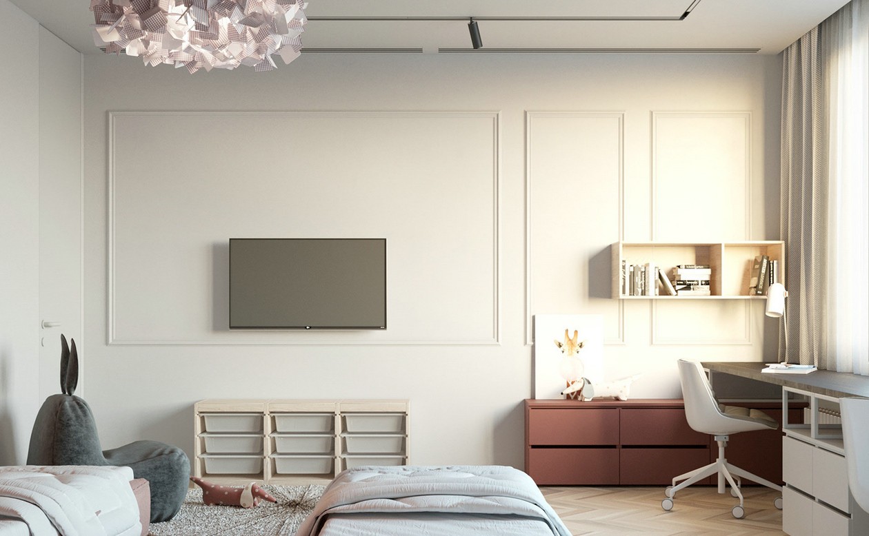 147平 简约复式空间设计！-9