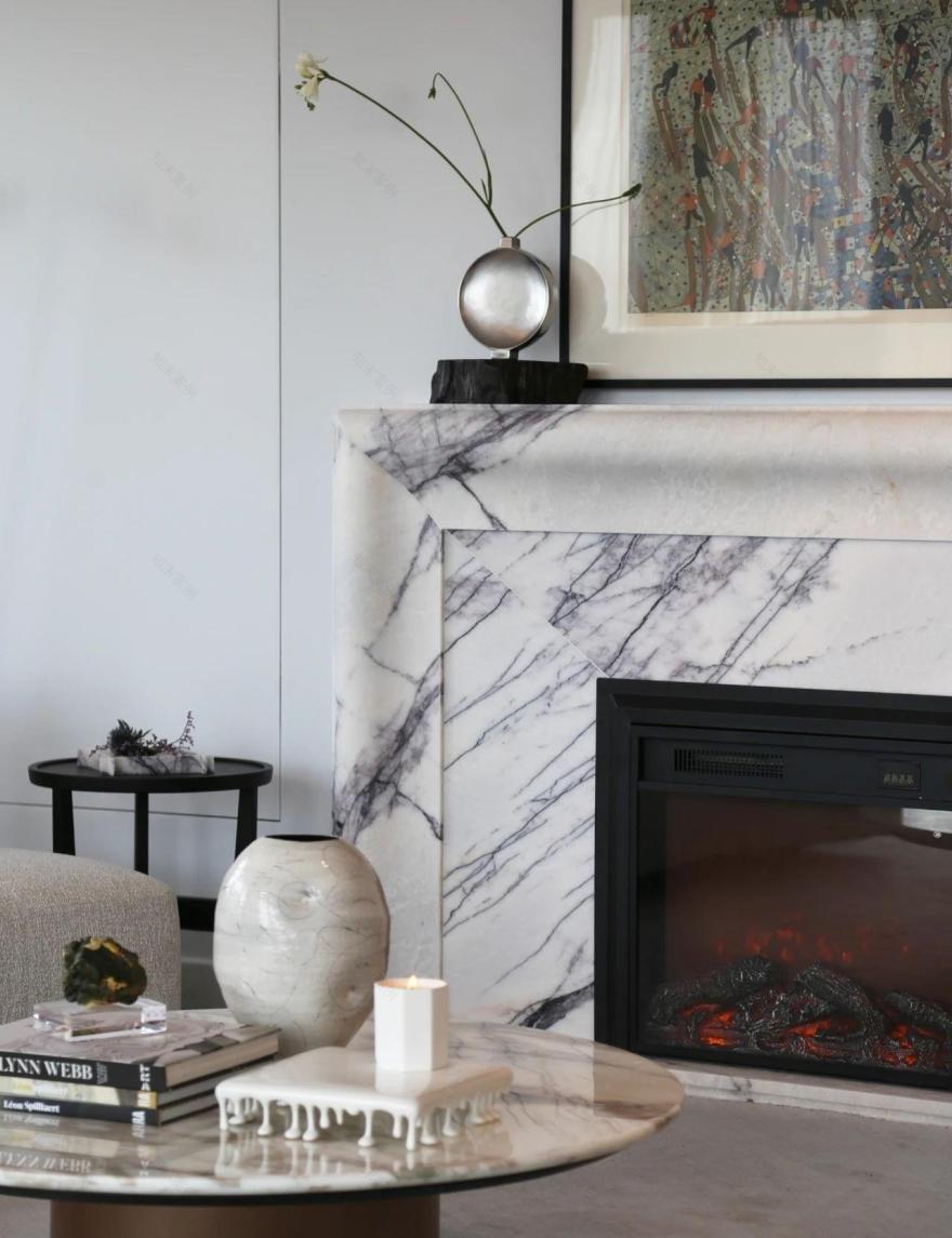 设计在旅途,伦敦River Thames白色公寓丨英国伦敦丨懒猫创意空间-43