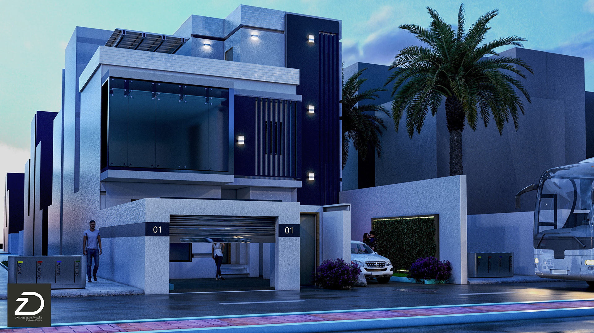 别墅 A 现代风格丨沙特阿拉伯-6