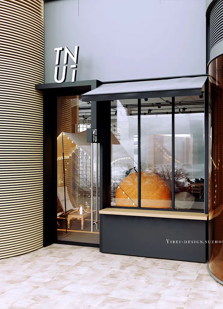 黑白灰极简轻工业零售空间设计丨中国苏州丨YIBEI 设计-18