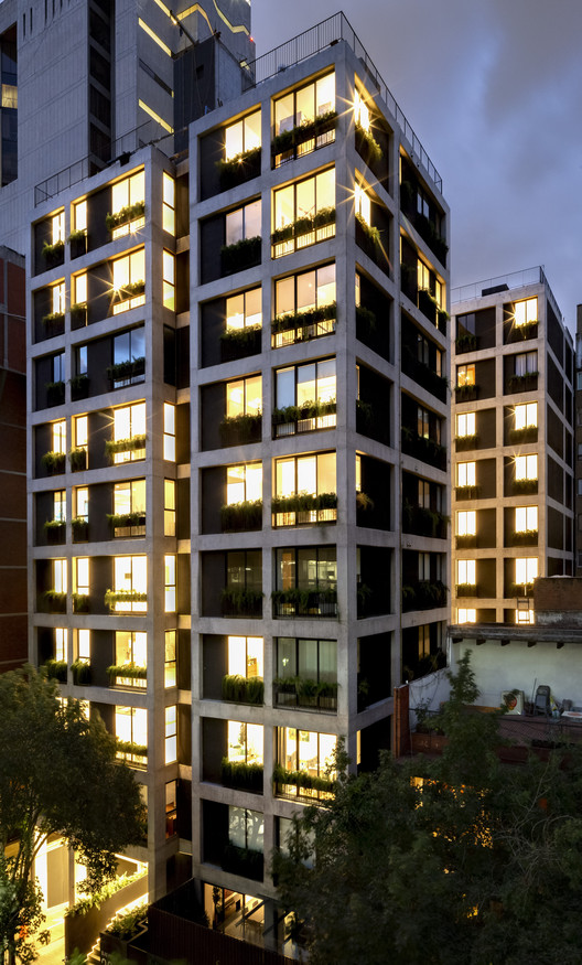 墨西哥城 BP 塔 · 开放,绿色,共享的生活空间-29