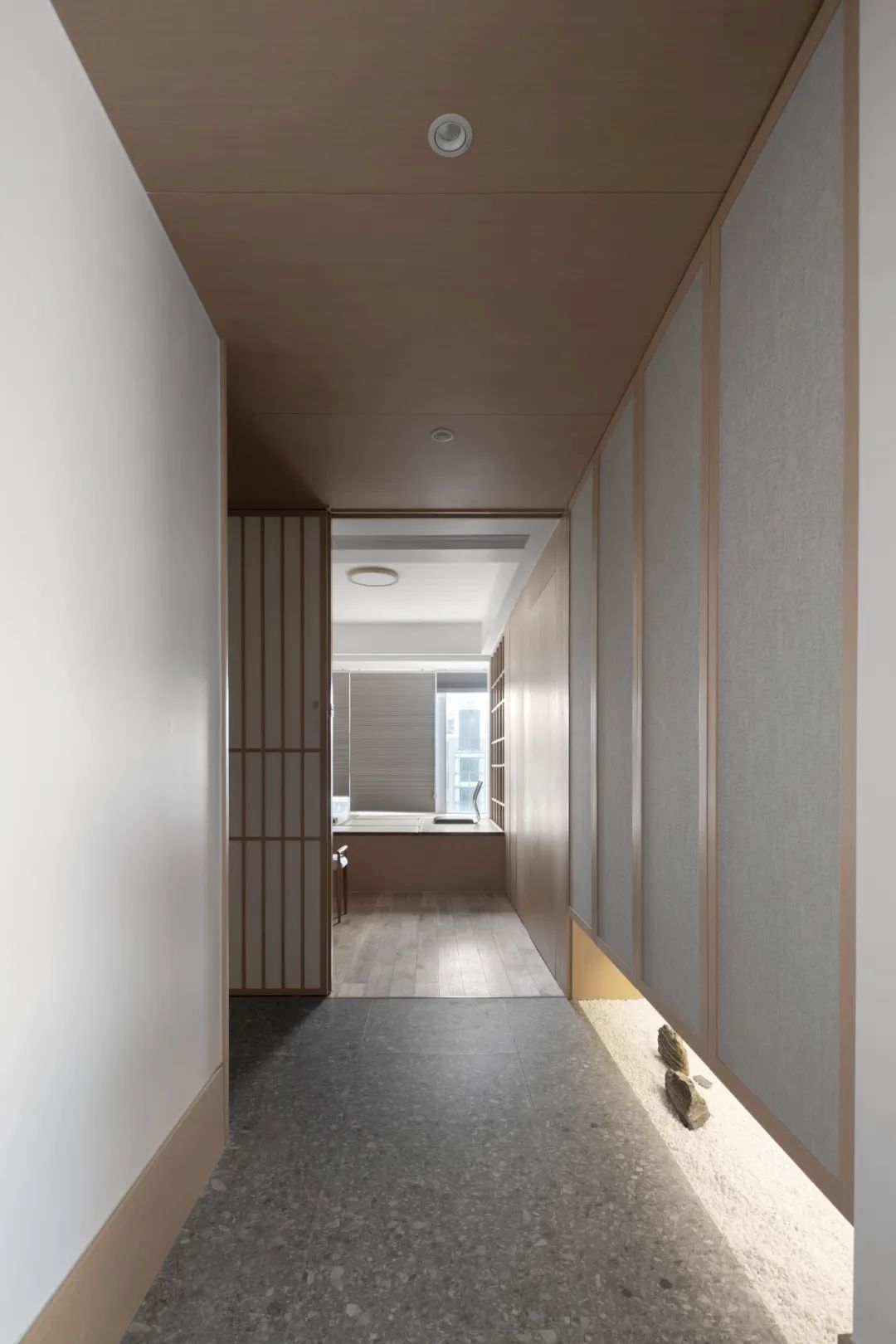 原木、格栅、樟子纸，独特韵律的和风美学 | 菲拉设计-39