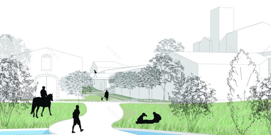 Pôle culturel et commercial(文化商业中心)丨法国丨CoCo architecture等-7