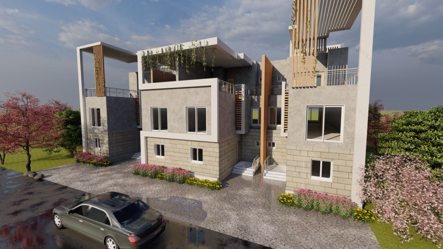 IL LUEUR 住宅综合体丨埃及开罗丨艾因夏姆斯大学工程学院建筑系-44