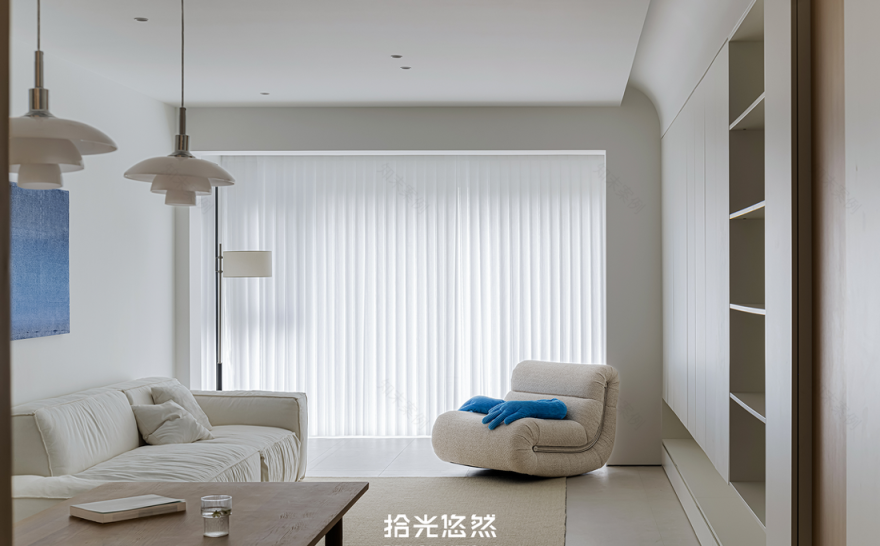 富有灵魂的纯白居所-9