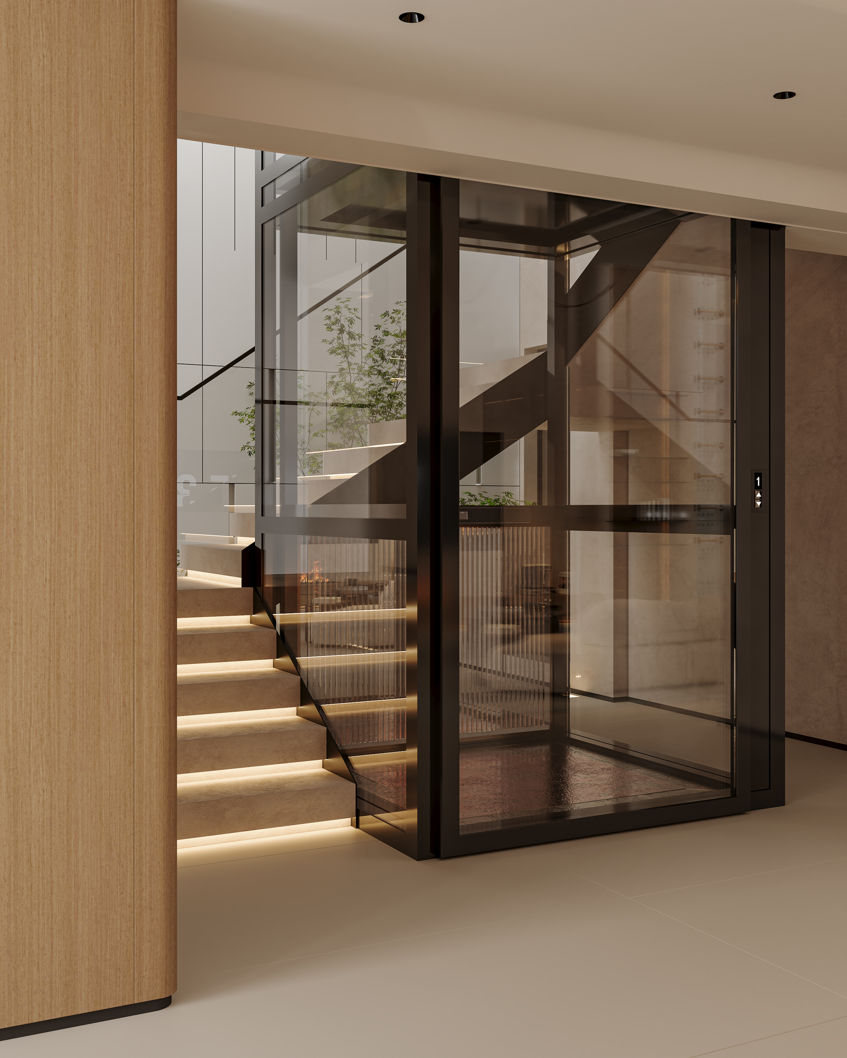 原木奶油别墅豪宅案例丨绘感视觉设计-12