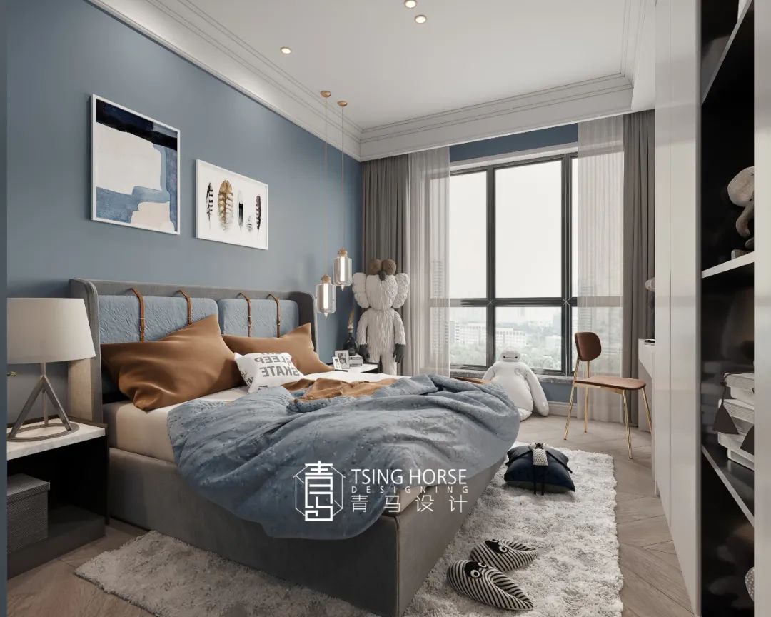 雅居乐御宾府 | 现代美式 200㎡三代同堂的温馨家园-70