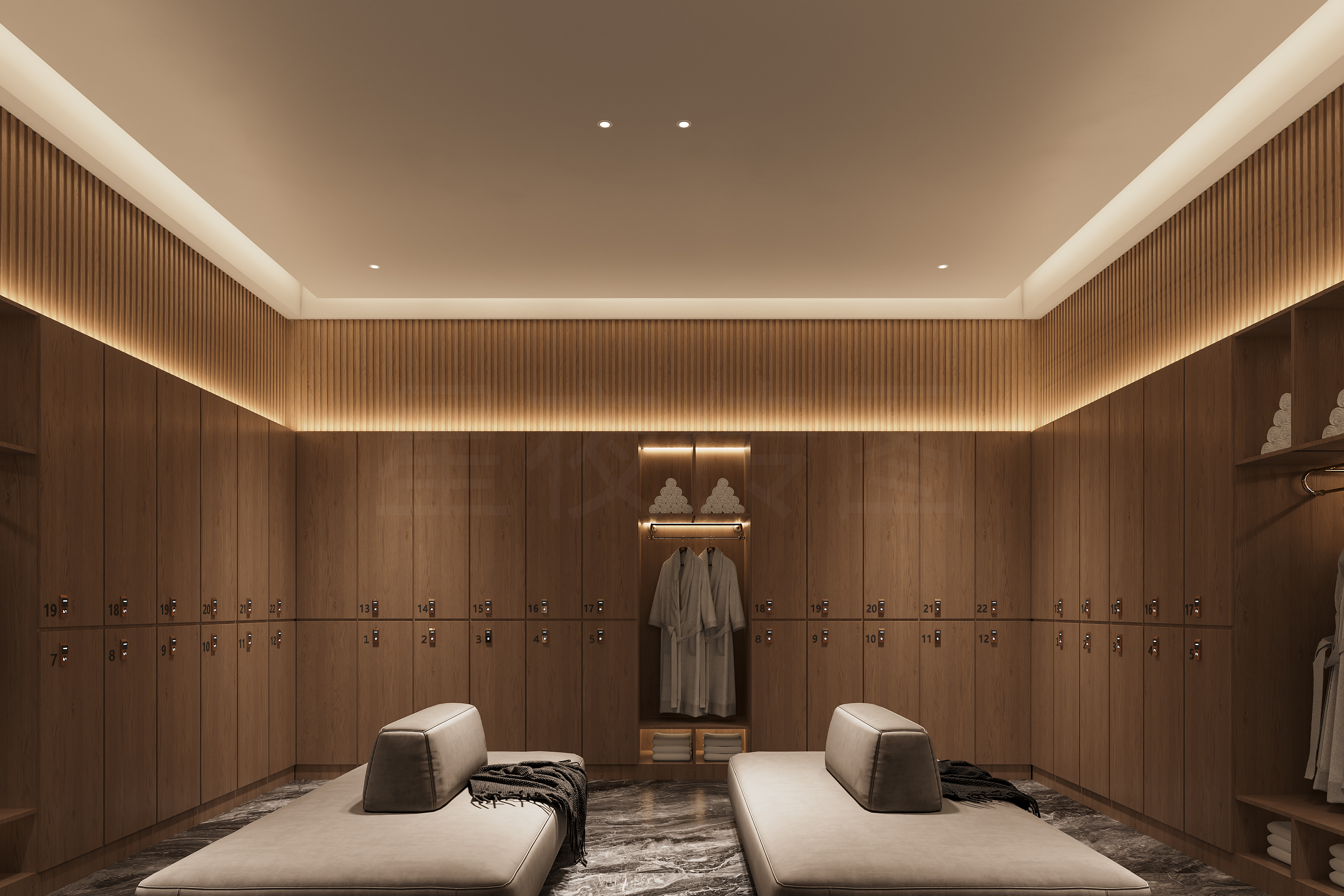 休闲娱乐会所  洗浴 ktv一体的场所-8