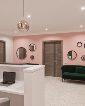 Interior design of a beauty salon BEAUTY MOOD