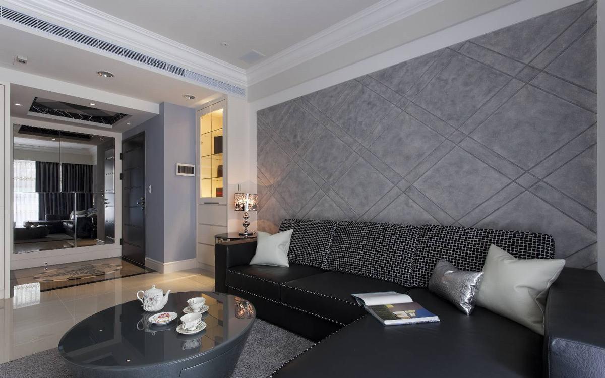 台北欧式时尚旅店宅,詹芳玫打造归国兄弟简约质感生活-4