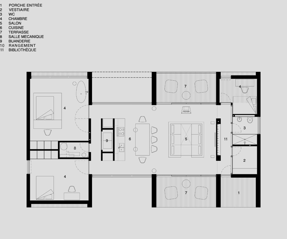 山中仙境 · La Cadrée Perchée House丨加拿大魁北克丨L'Empreinte Design Architecture-12