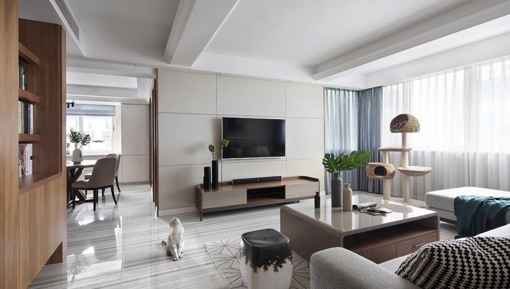 北欧风清新简约家，木色与绿的和谐搭配-12