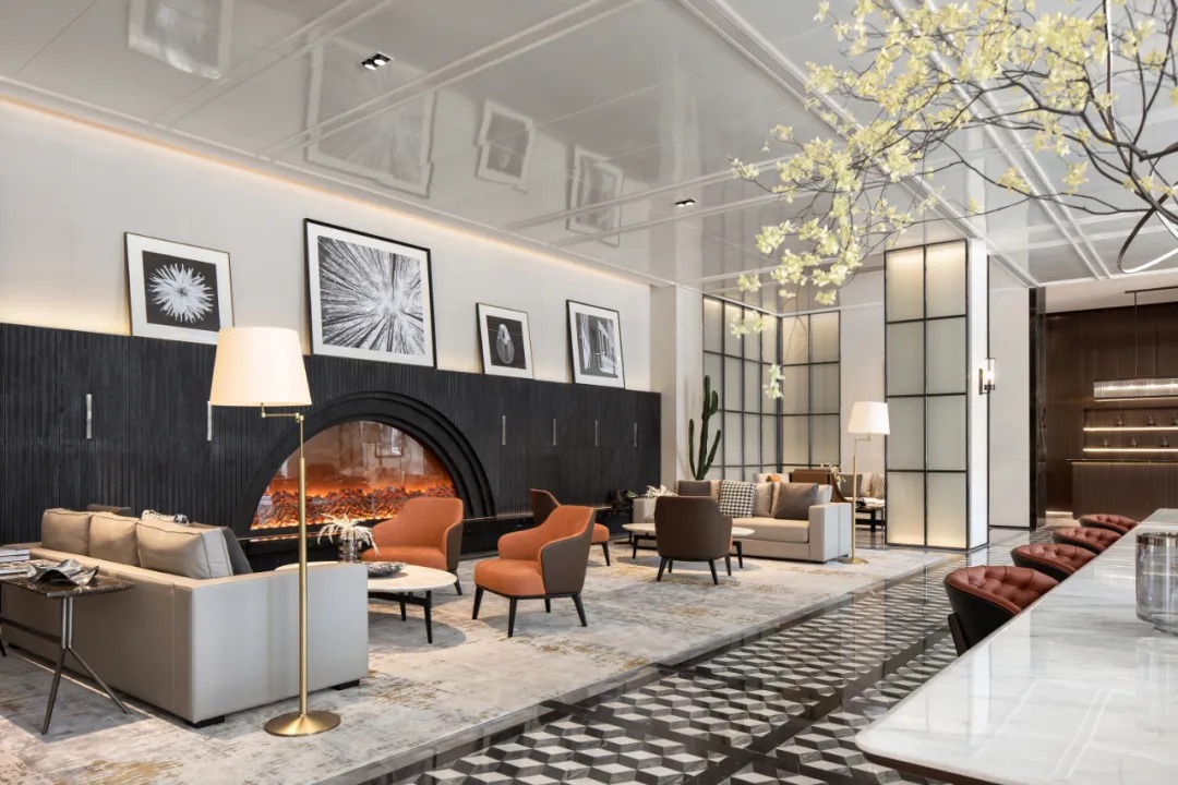   李益中空间设计丨西安万科·金域缇香售楼中心  室内设计 丨中国西安-25