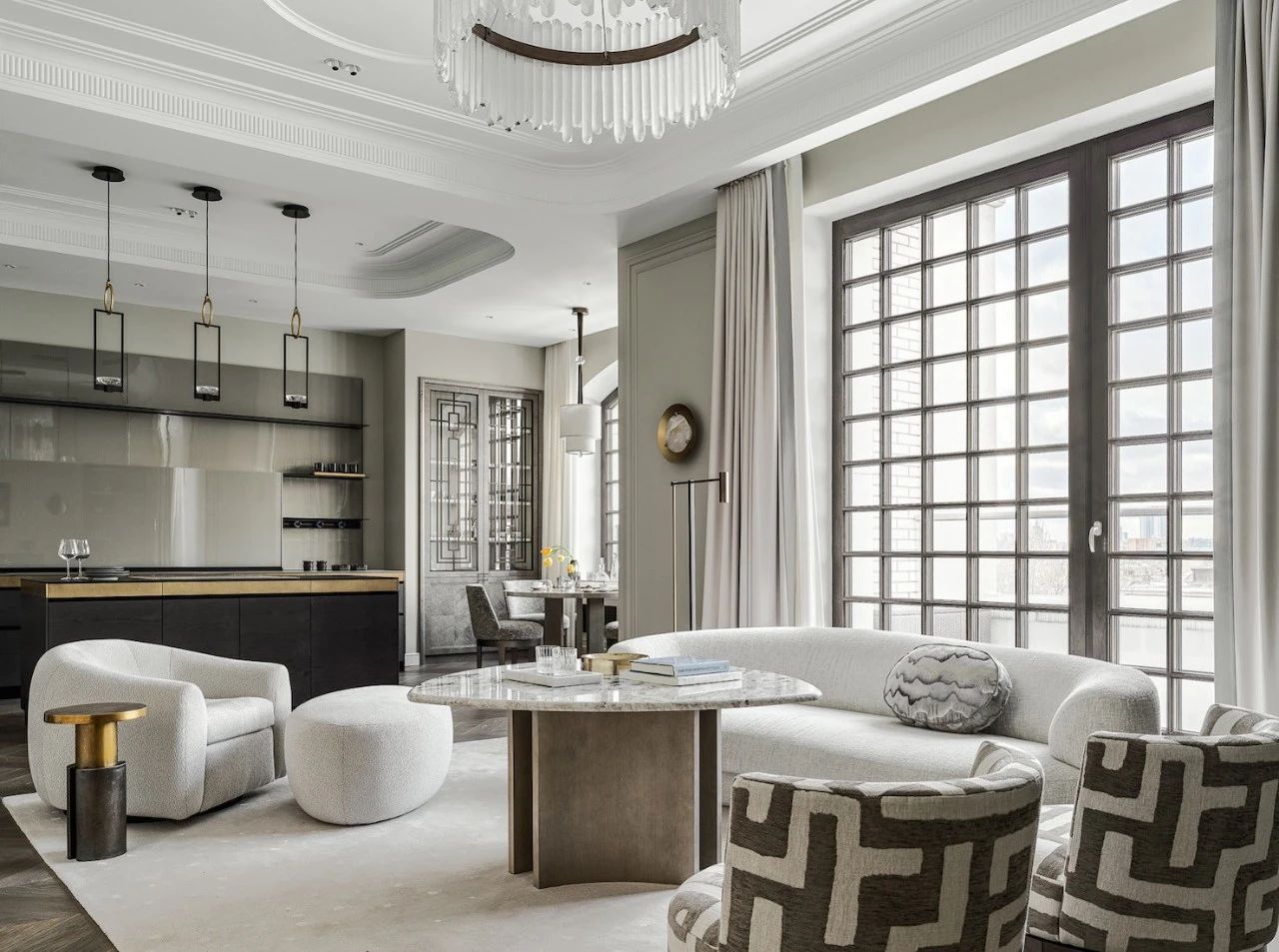 160㎡独居公寓设计丨Polina Pidtsan-3