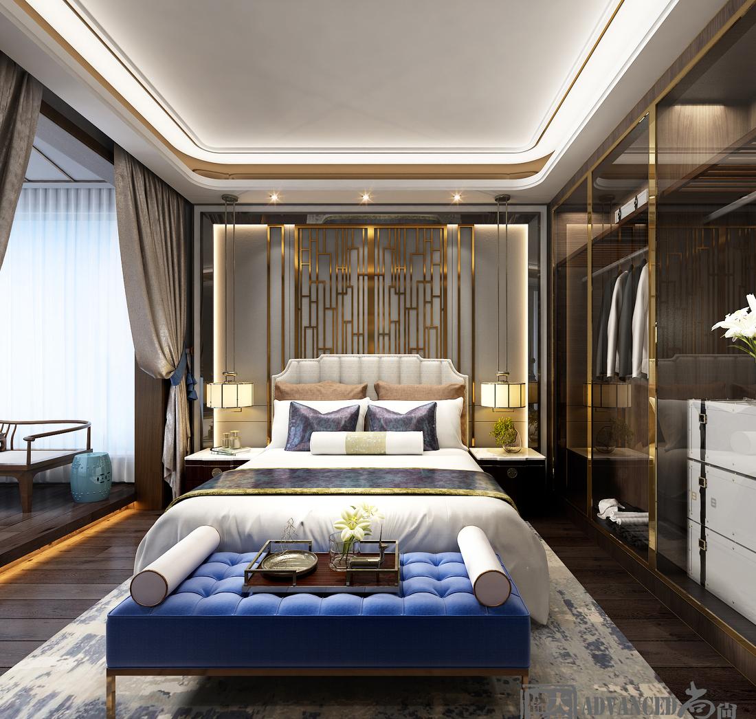 
尚晓明丨云端点墨设计 -180平样板间/水云居 -18