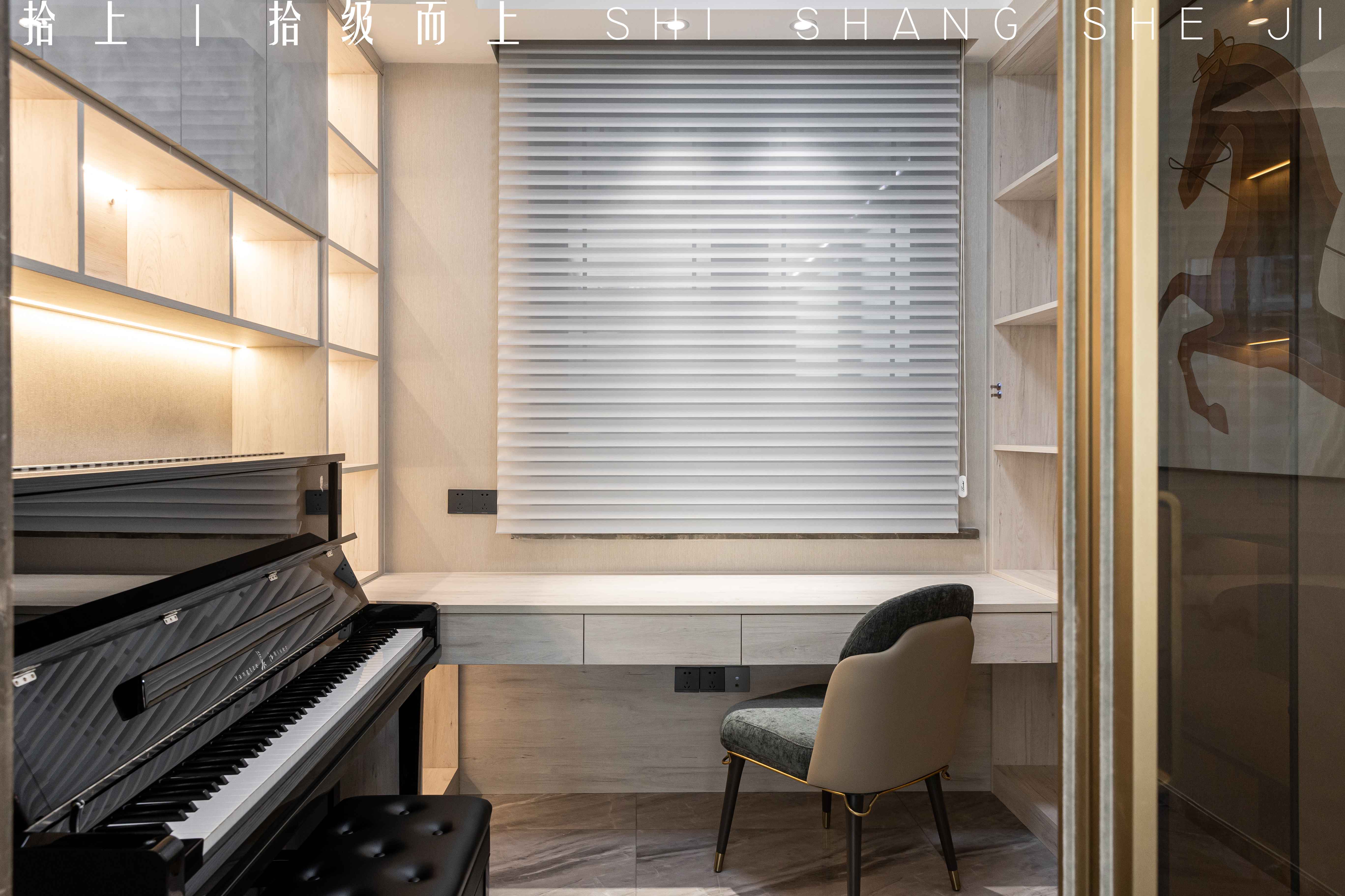 古今交融中式别墅设计丨拾上装饰-49