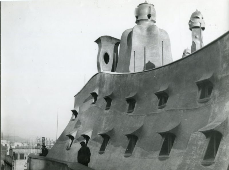 Casa Milà（米拉之家,又名“采石场”）丨西班牙巴塞罗那丨Antoni Gaudí i Cornet（安东尼·高迪）等-60