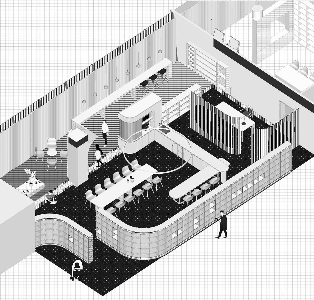 模糊边界，打造轻盈办公阅读空间-1