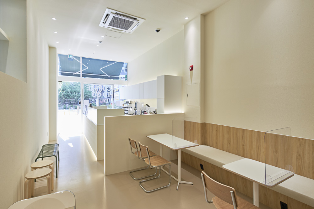 13 平小咖啡馆 | 白色木纹的极简魅力-4