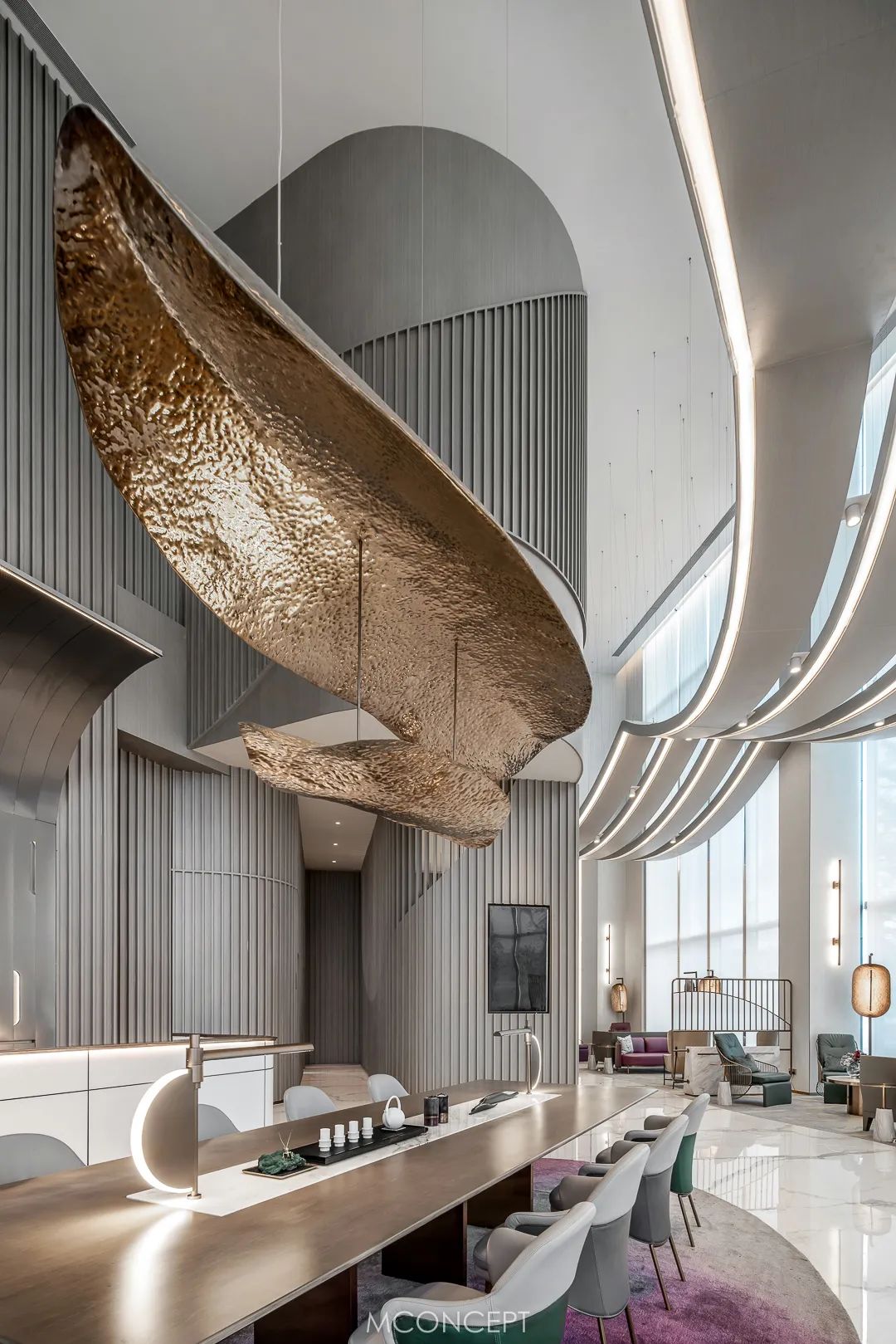 中海·十里溪境 现代社区生活馆的沉浸式设计-15