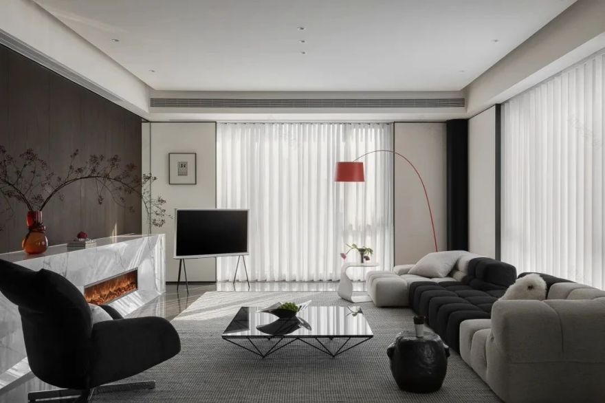 杭州中海望庐大平层丨中国杭州丨容象空间-6