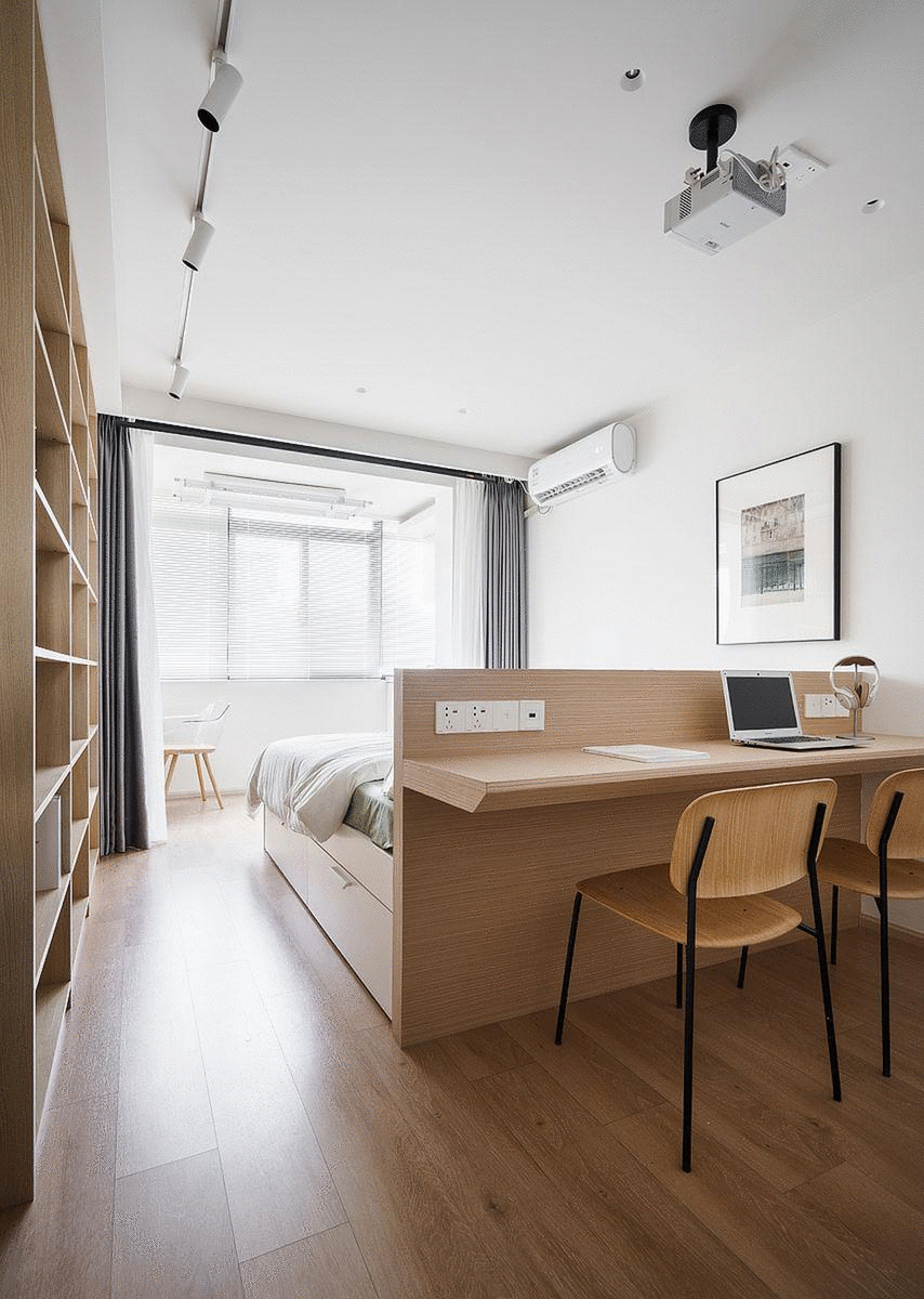 上海50㎡老房改四口之家舒适居所丨中国上海-55