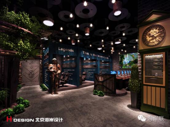 归本主义—吹响战斗的号角，蓝色时光网咖设计方案【北京海岸设计·1063期】-25