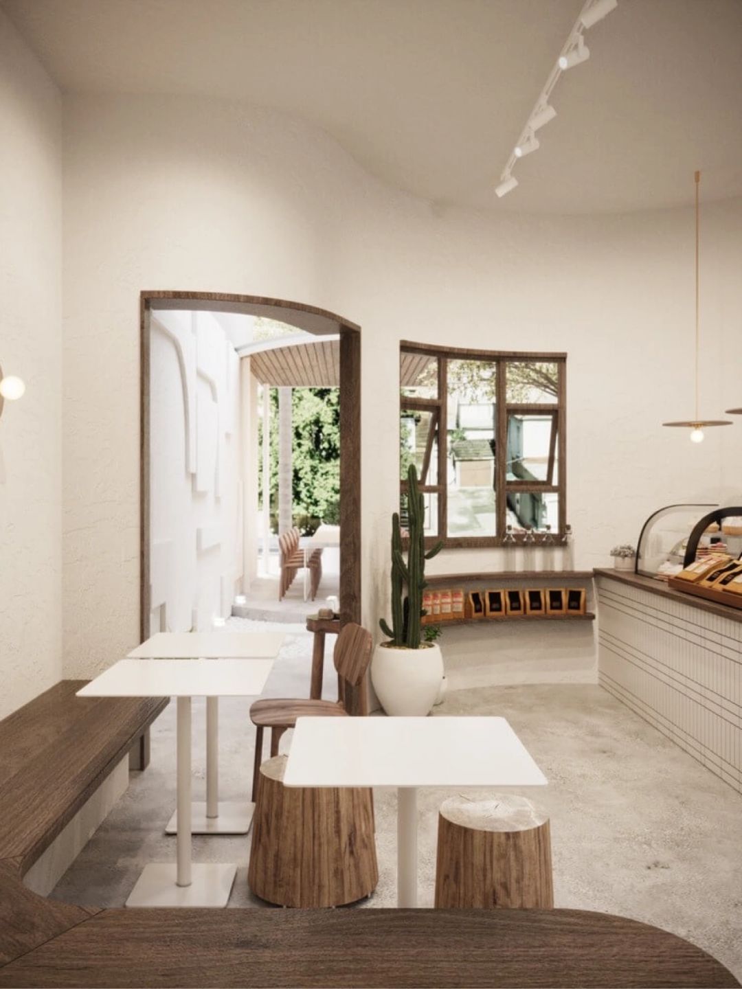 悠闲花园咖啡馆设计-12