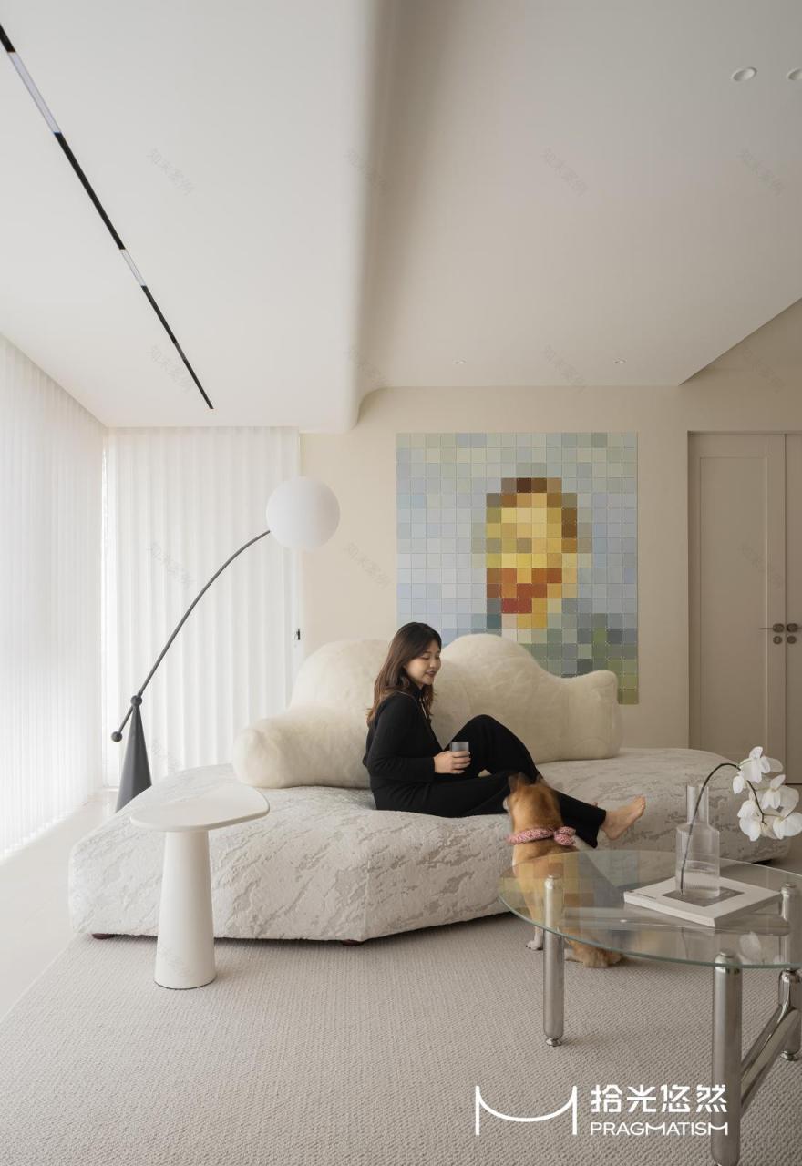 年轻夫妻的舒适大平层-38