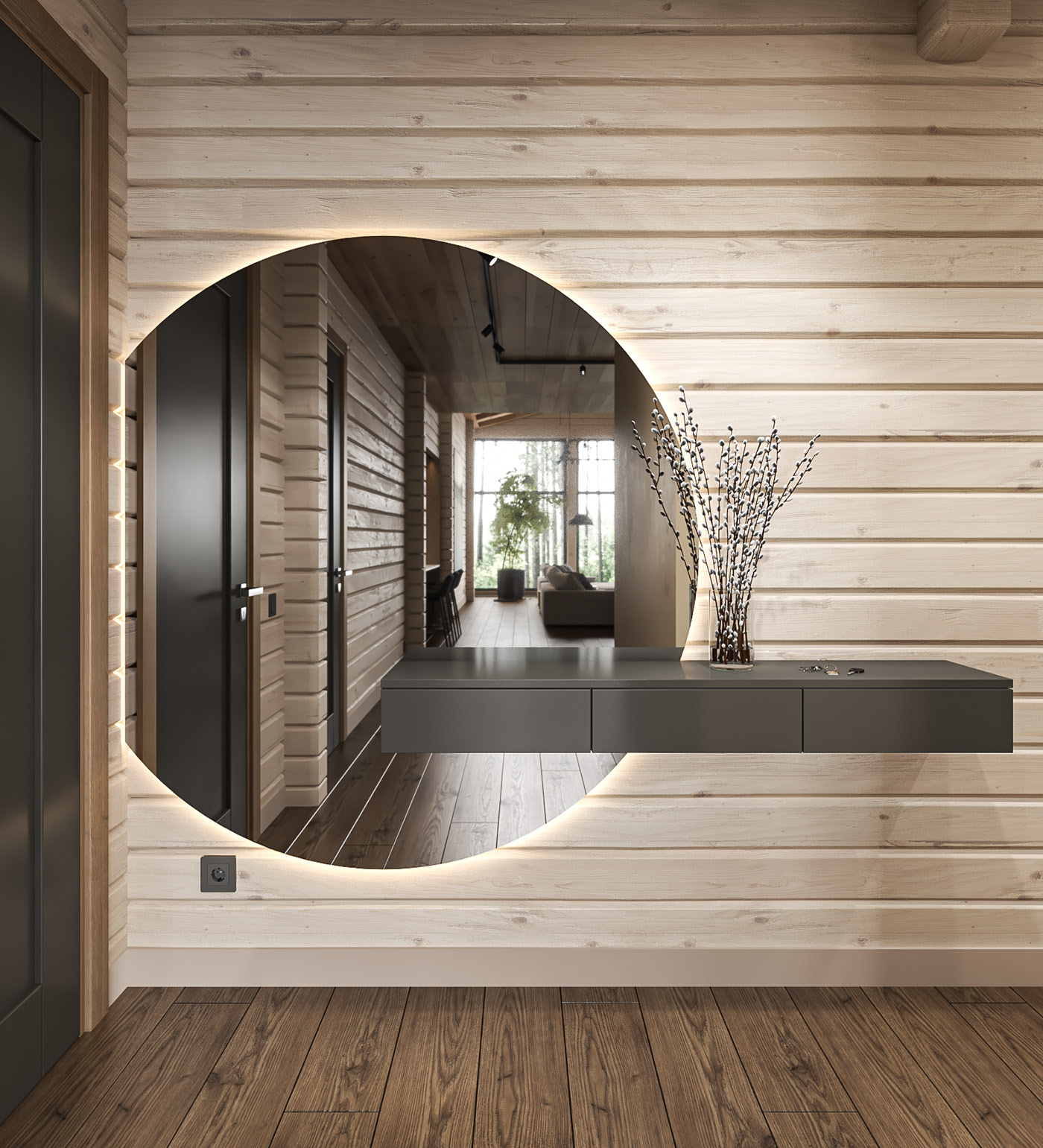 200平 木质简约别墅设计-10