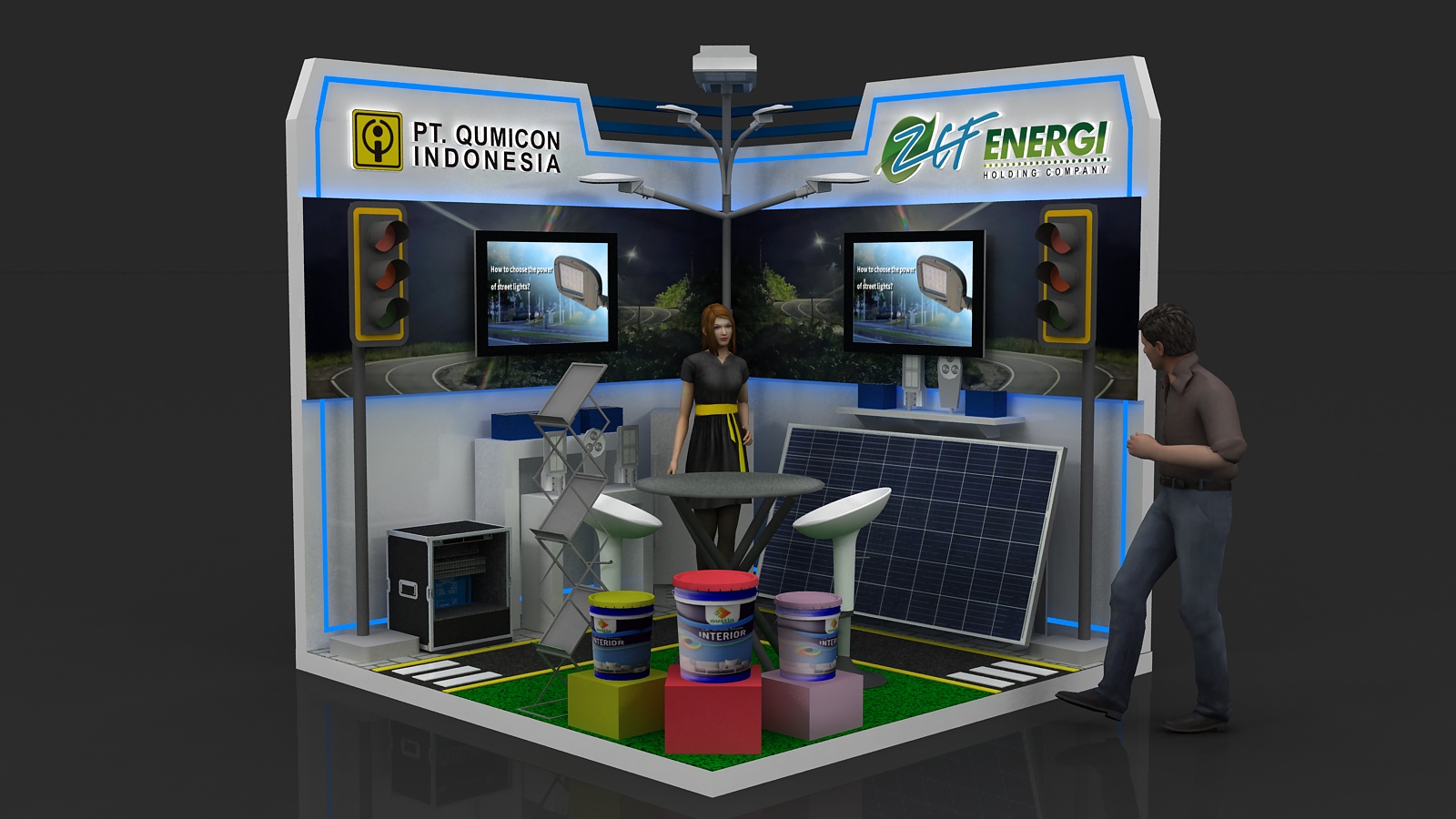 Booth ZET ENERGY - PT. Qumicom Indonesia-2