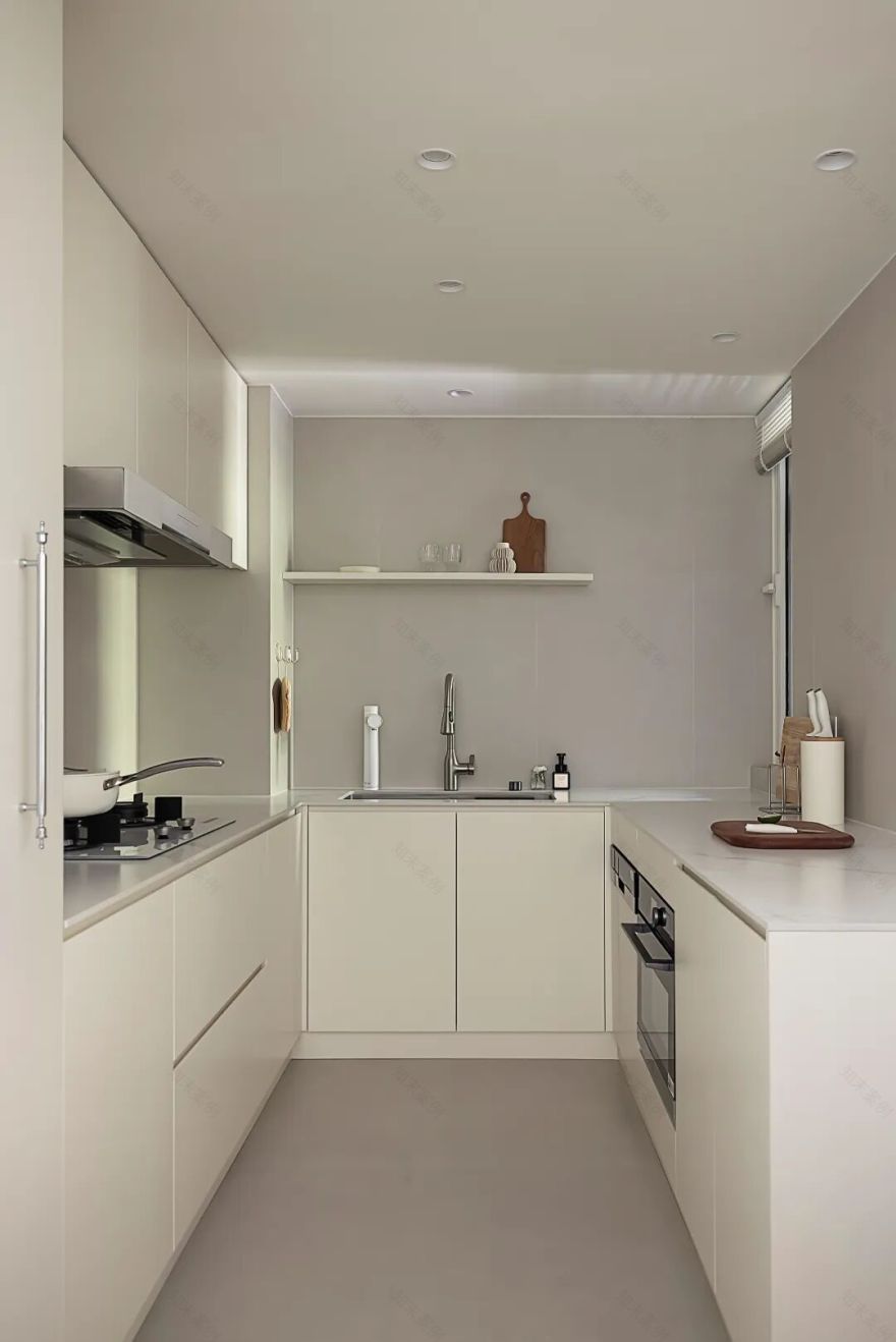 【新作】谁说小户型不能玩法式?97㎡治愈系空间,美到不想出门-25