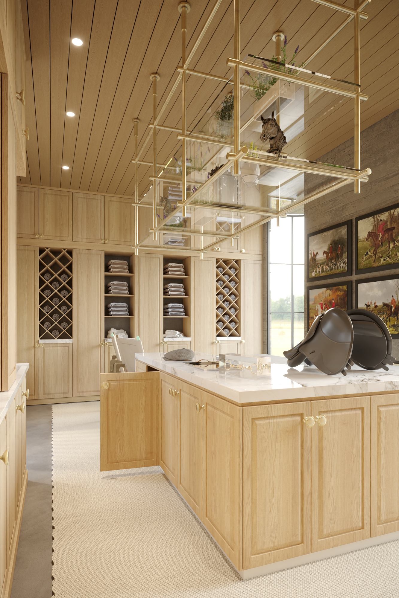 Tack Room, Equestrian Design, Beverly Hills, CA-6