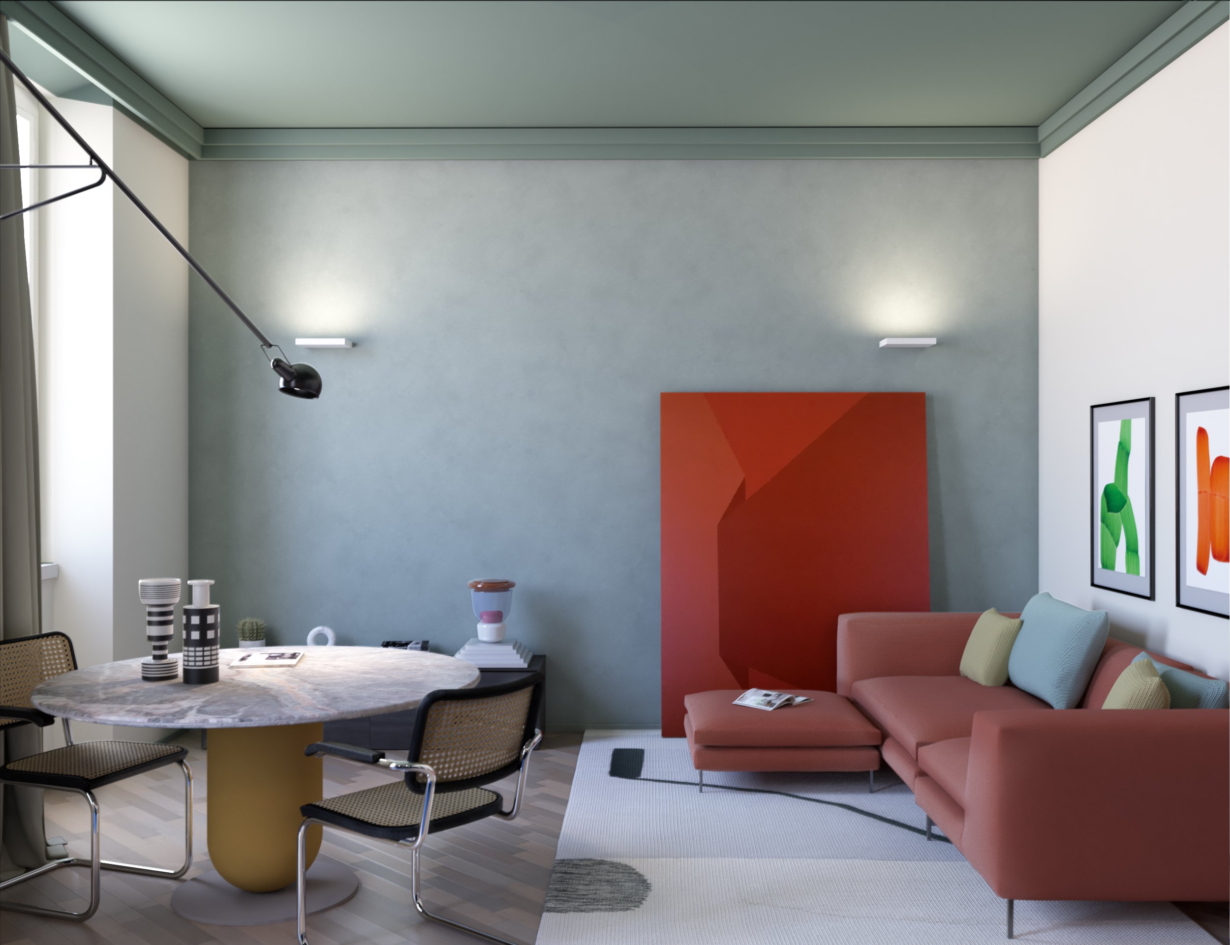 米兰复古优雅公寓设计丨意大利米兰-66