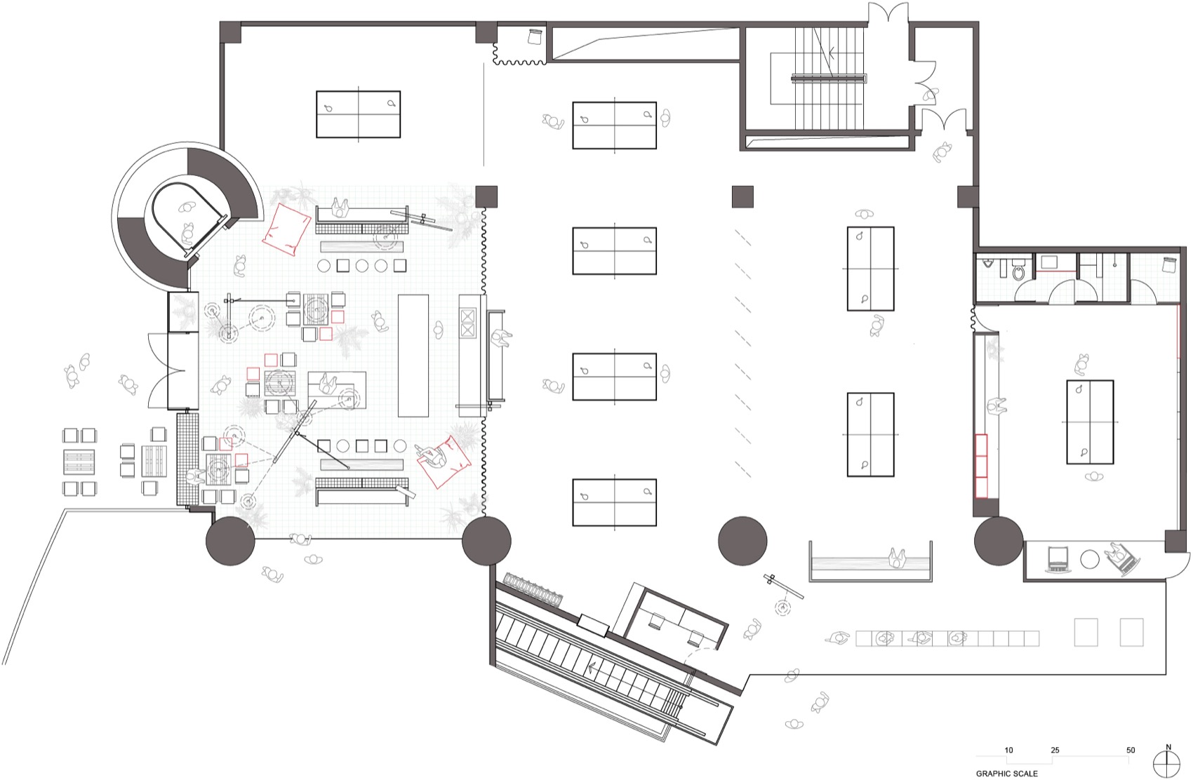 Xuperman乒乓球馆丨中国上海丨Metrics Architecture Studio（MAS）-54