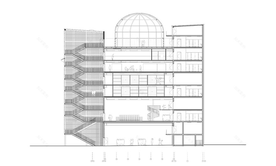 法国 Caen 研究塔楼-17
