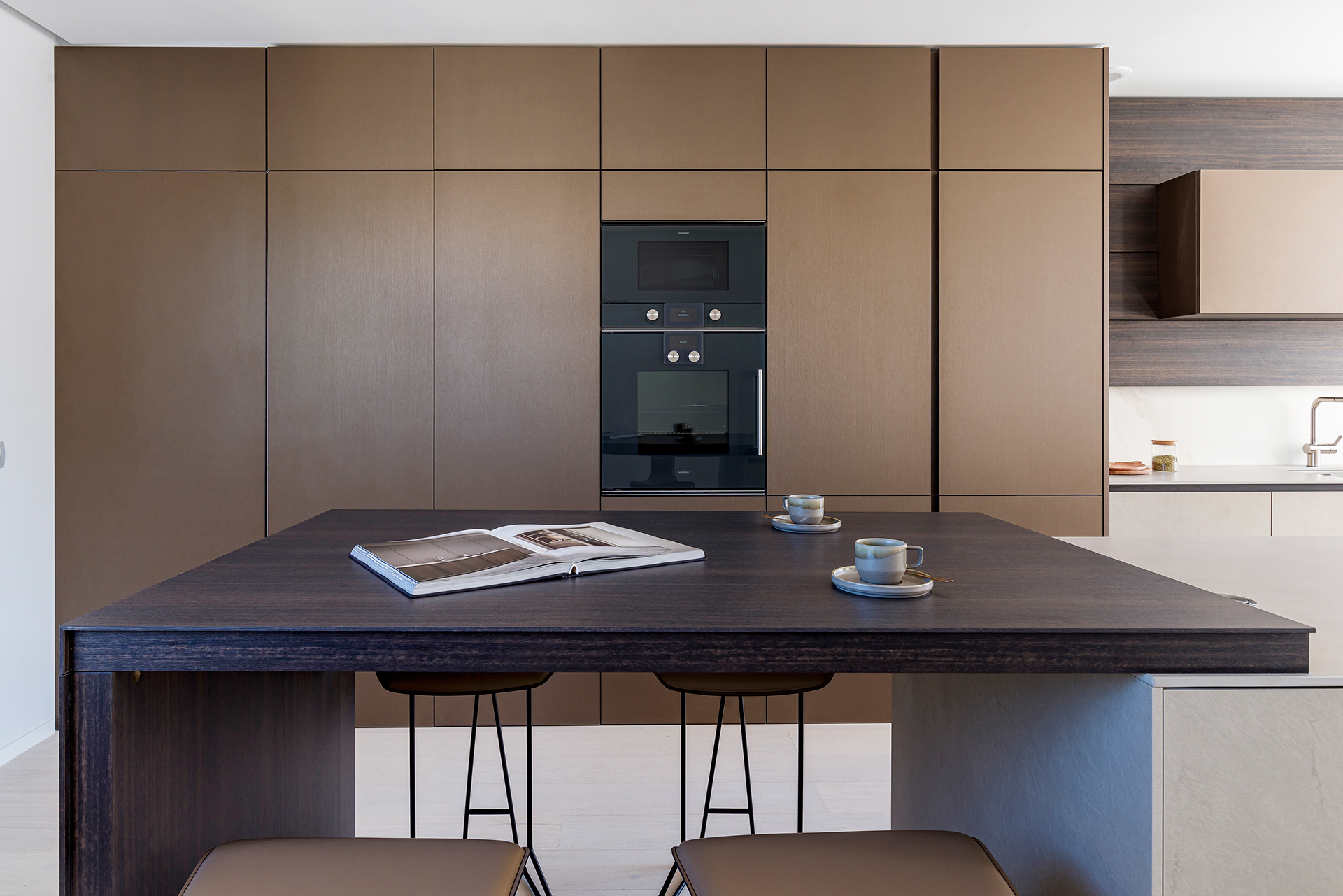 Cocina en residencial en Madrid By Materia-8