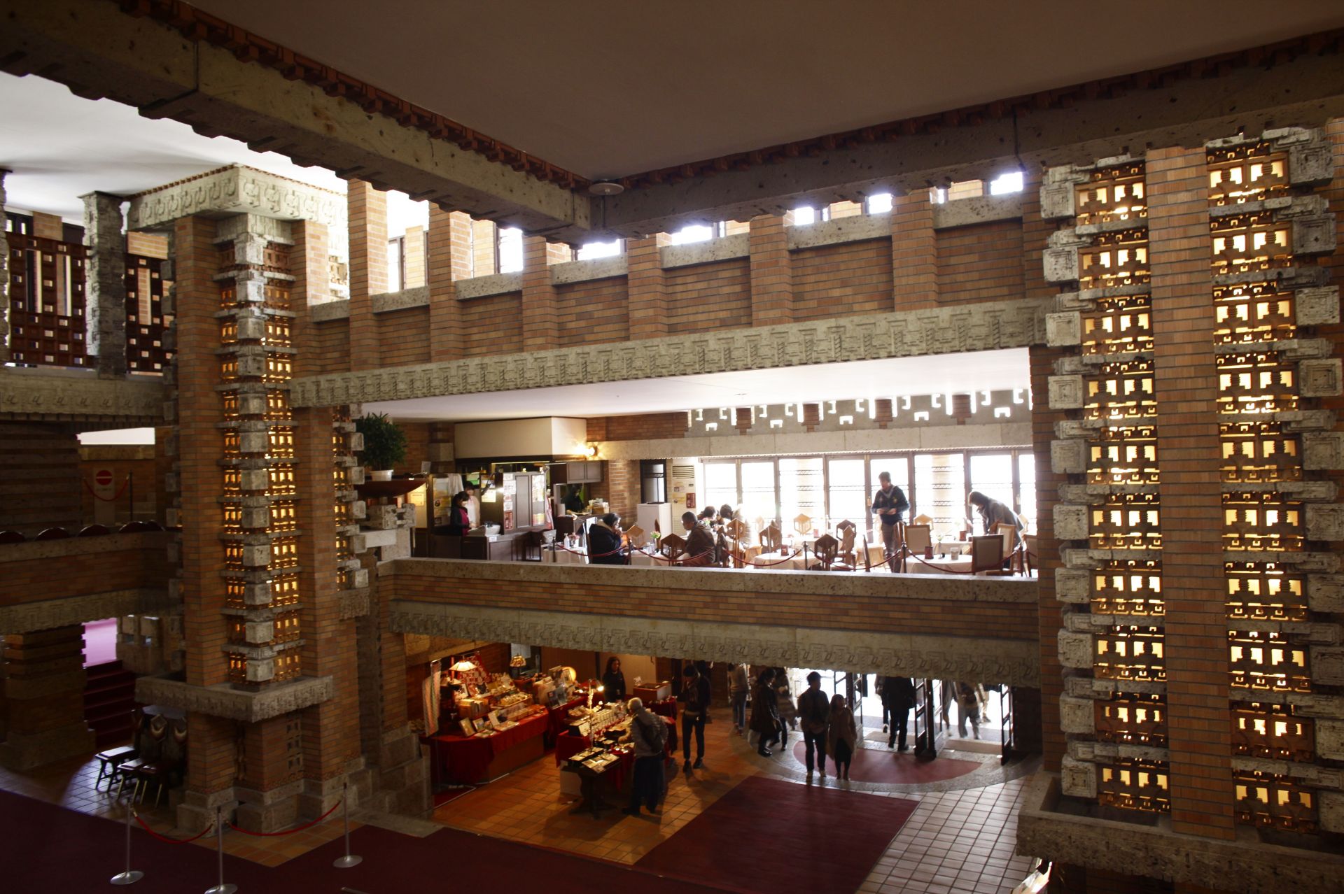 初代帝国酒店本馆丨日本爱知丨弗兰克·劳埃德·赖特-19