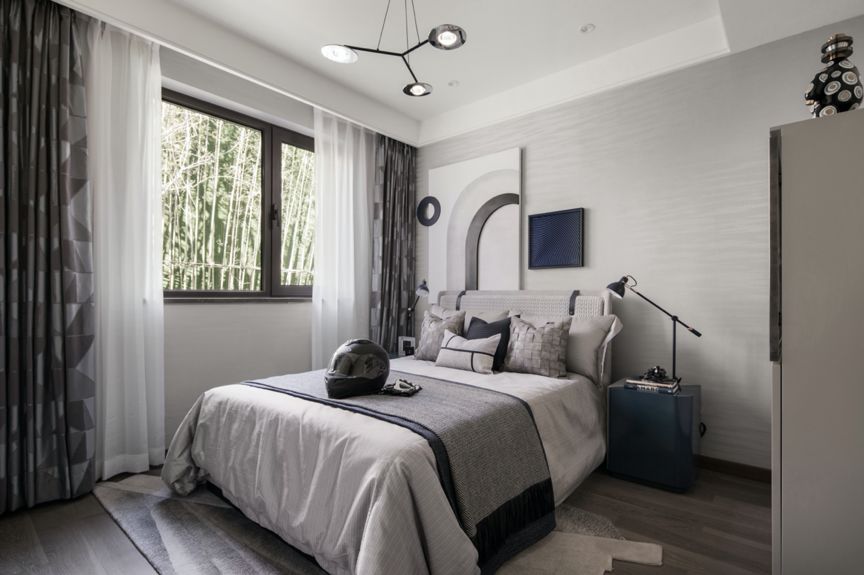 金地·悦城大境样板间 | 现代风格，艺术与生活的完美结合-30