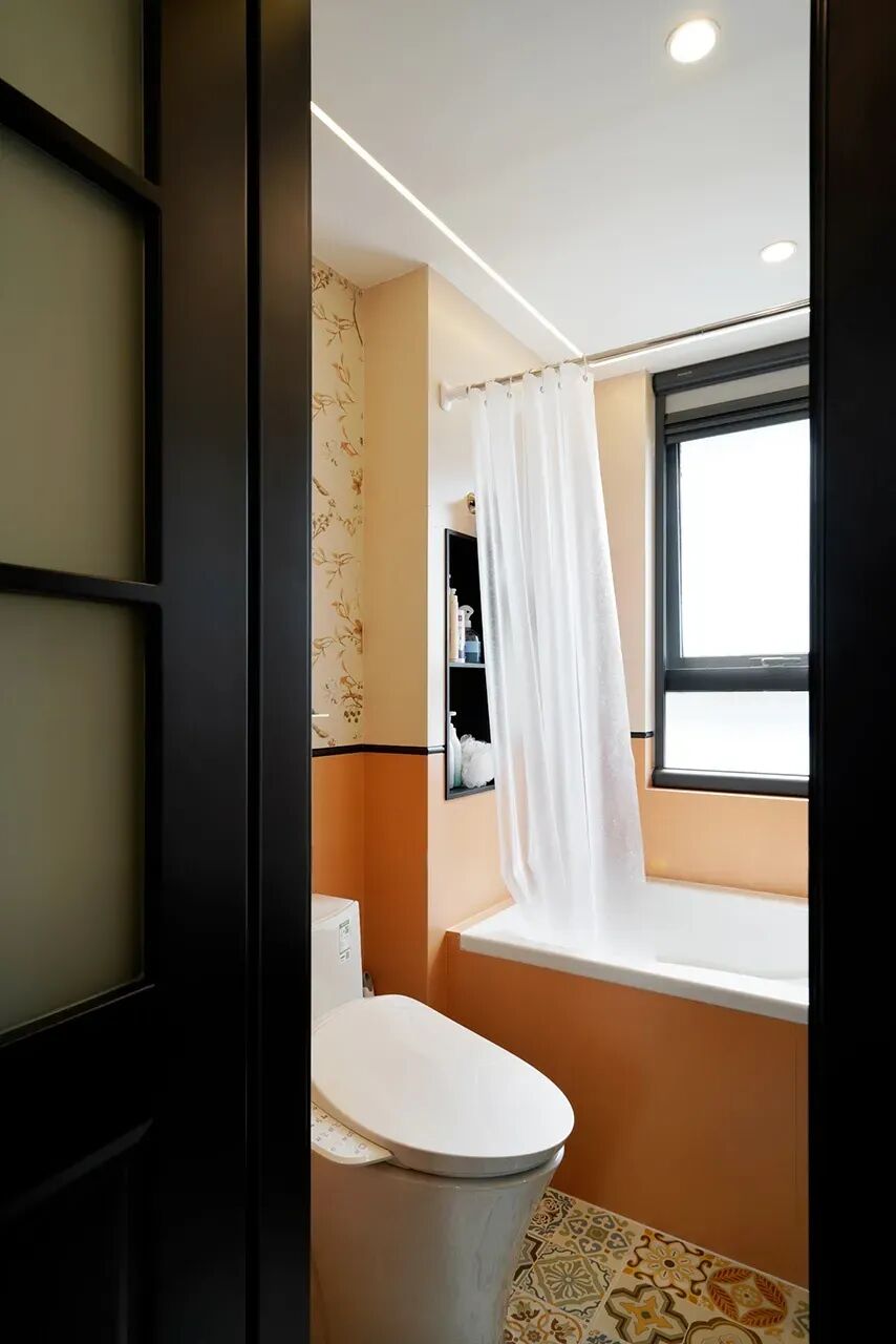 112㎡混搭风：美式与中式的完美邂逅，14万装出奢华与实用-49