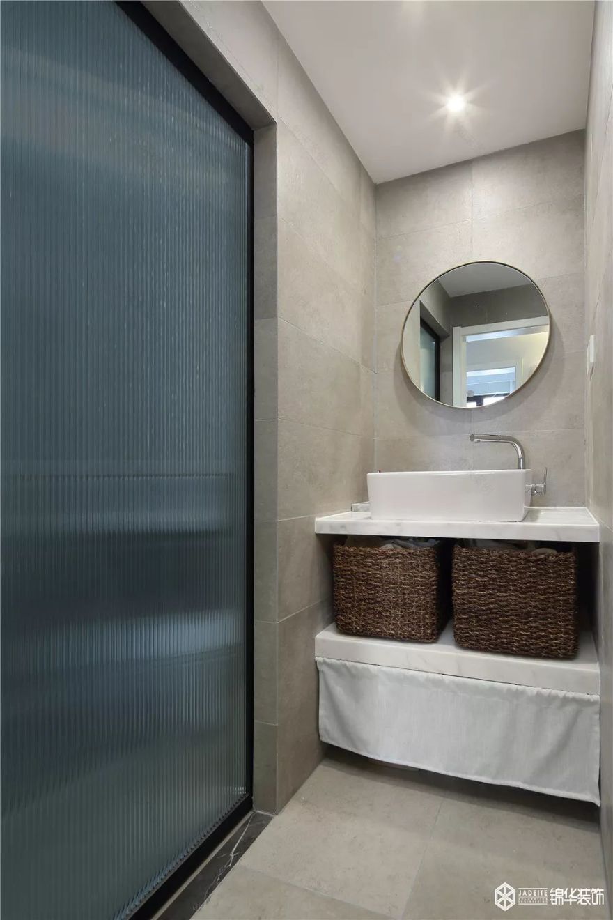 百平米单身之家,红绿北欧风设计惊艳亮相-53